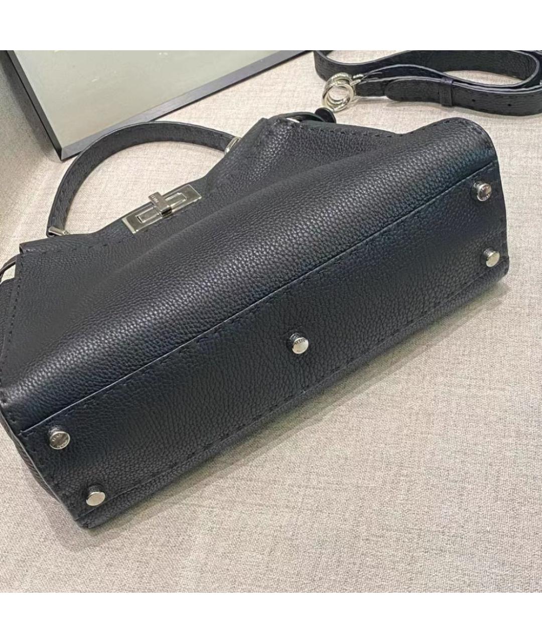 FENDI Черная сумка через плечо, фото 4