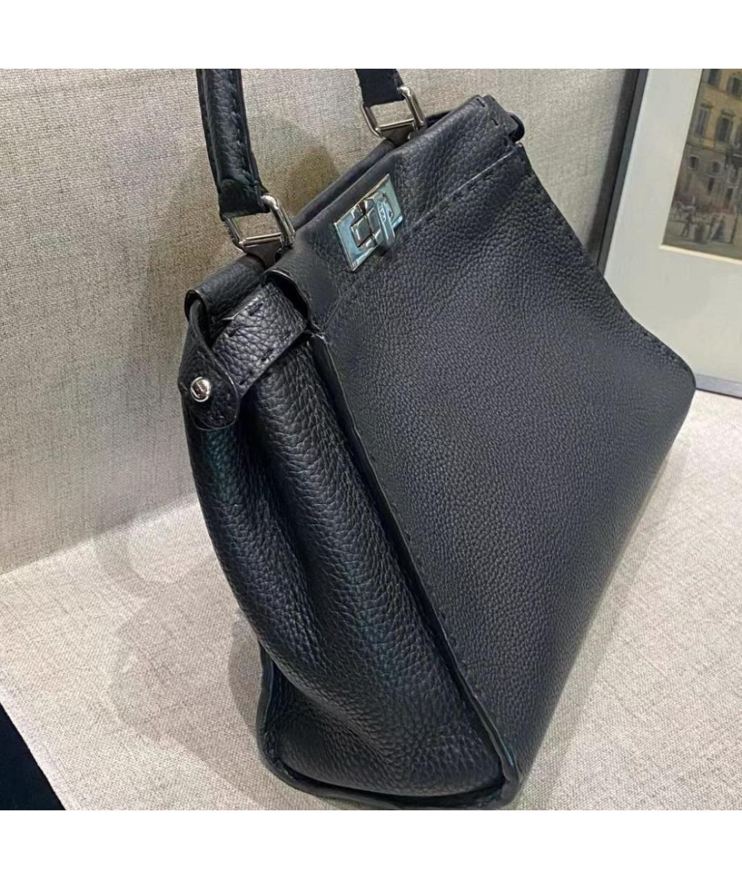 FENDI Черная сумка через плечо, фото 2