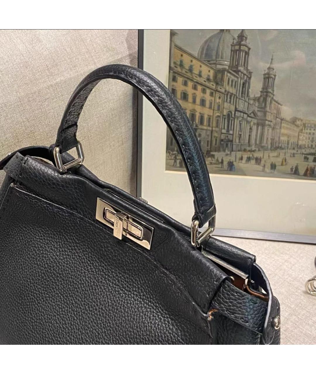 FENDI Черная сумка через плечо, фото 3