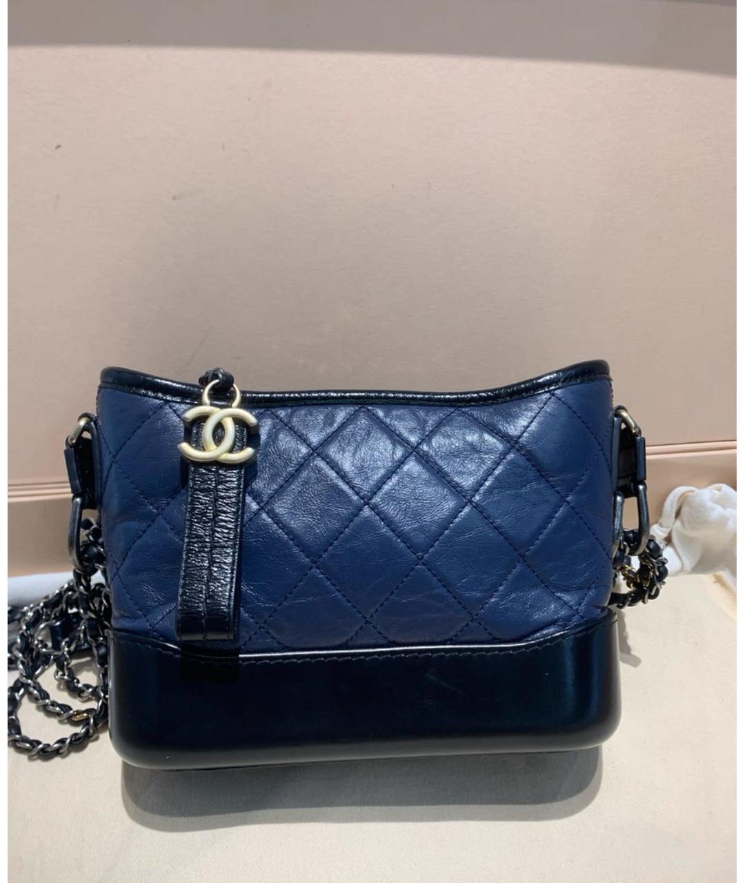 CHANEL Синяя сумка через плечо, фото 7