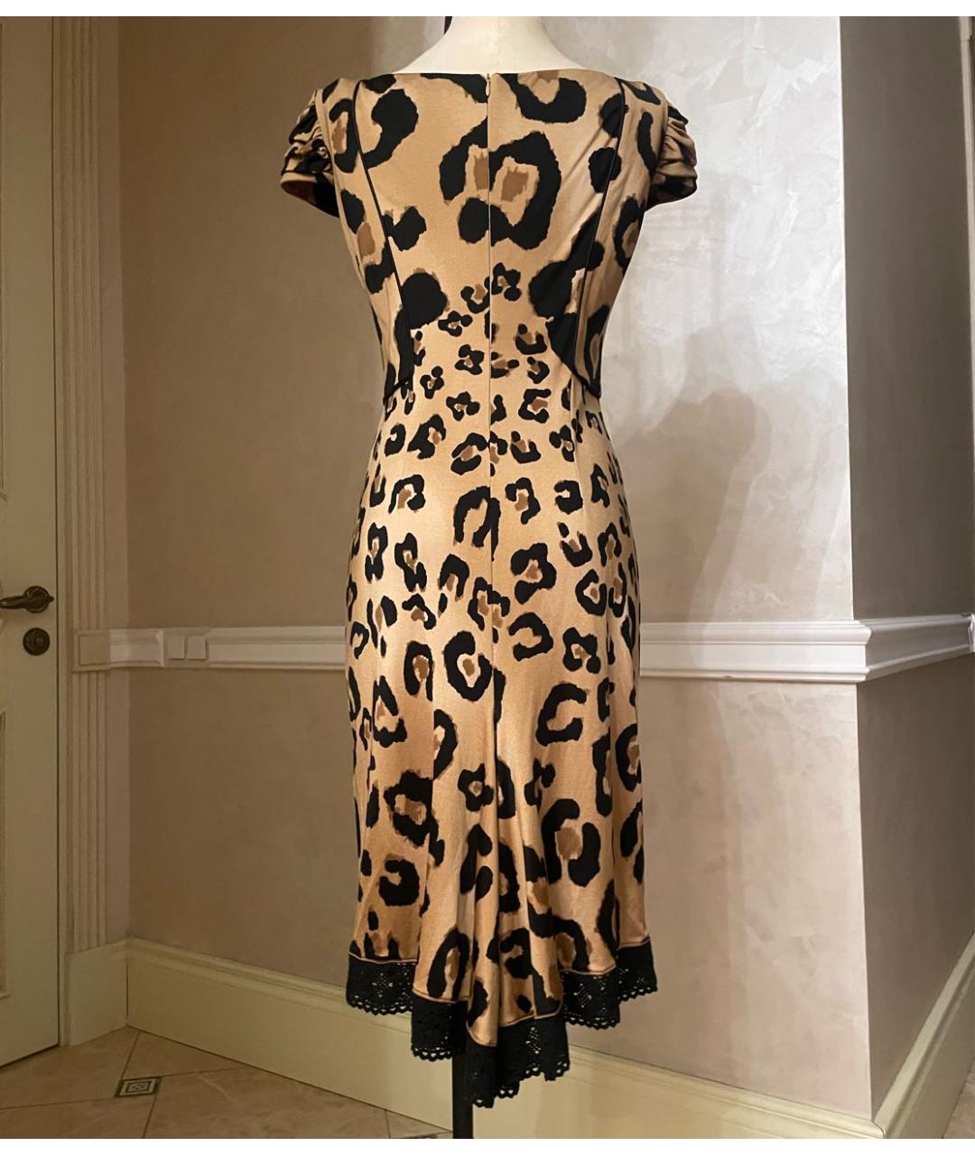 BLUMARINE Шелковое вечернее платье, фото 4