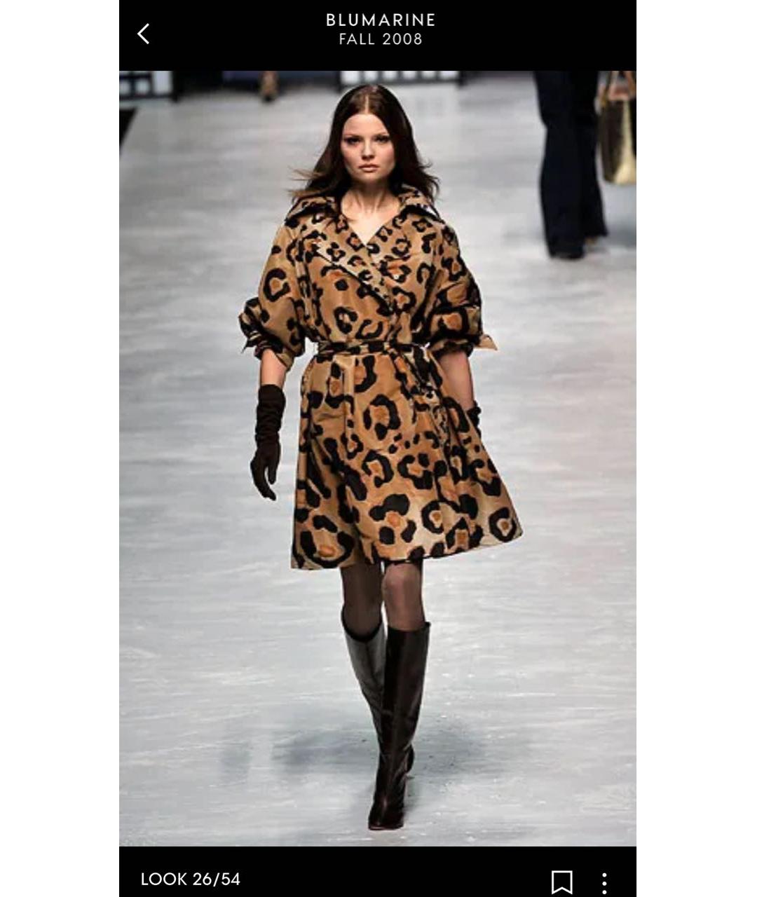 BLUMARINE Шелковое вечернее платье, фото 3