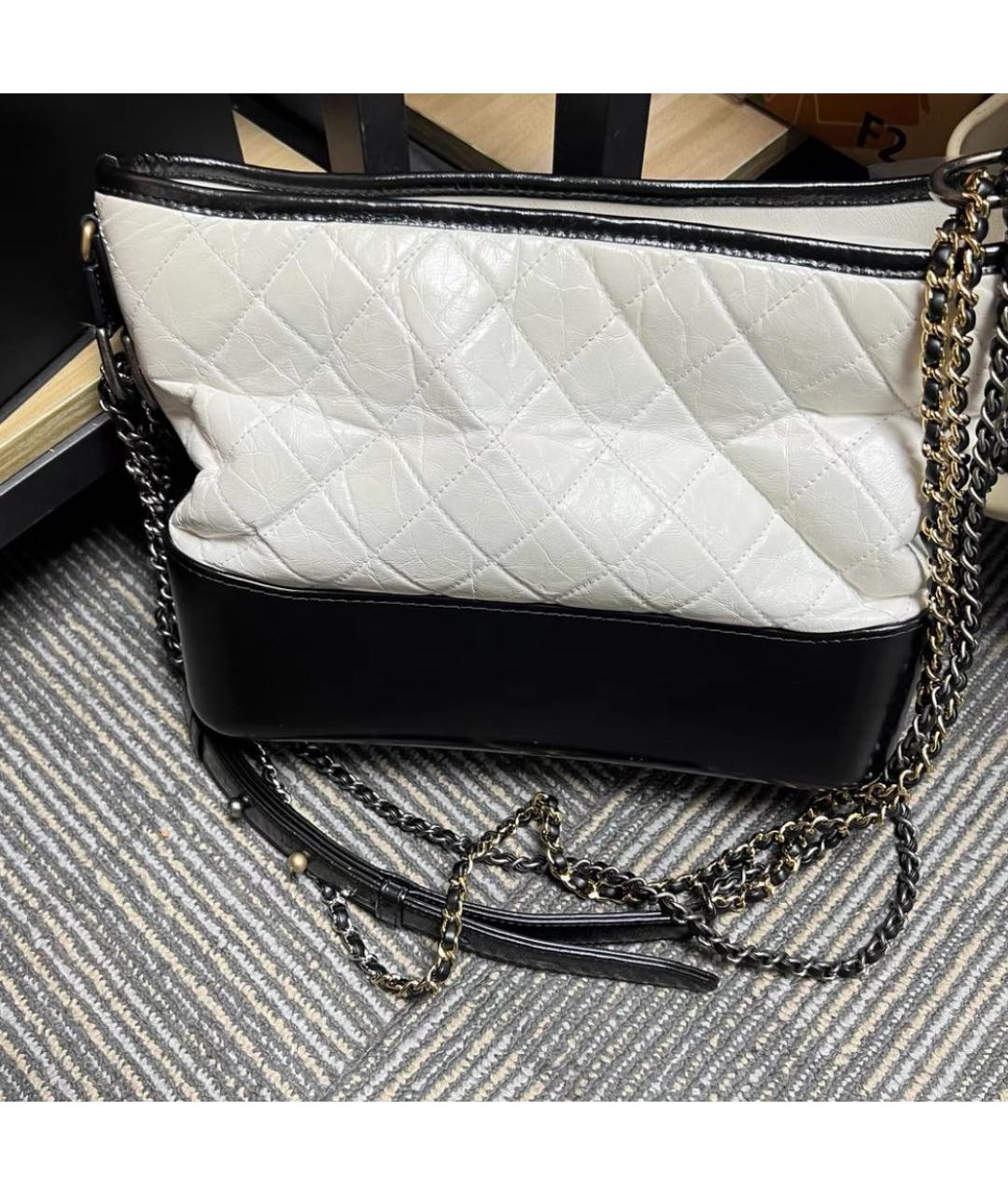 CHANEL Белая сумка через плечо, фото 2