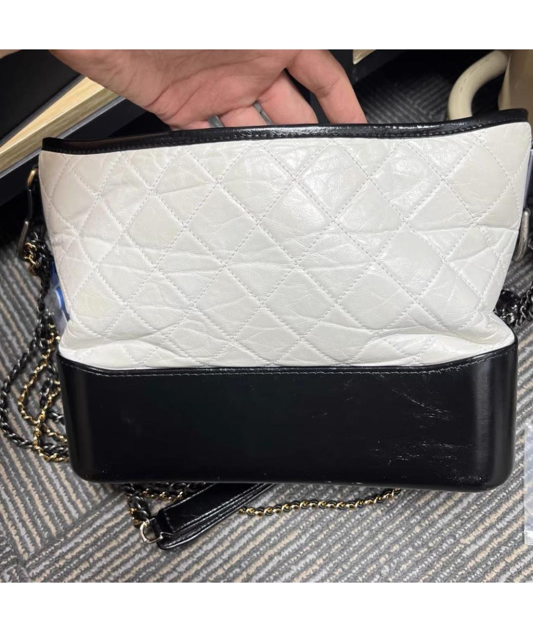 CHANEL Белая сумка через плечо, фото 4