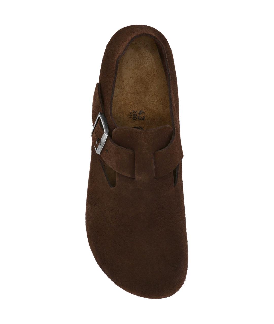 BIRKENSTOCK Коричневые замшевые сандалии, фото 4