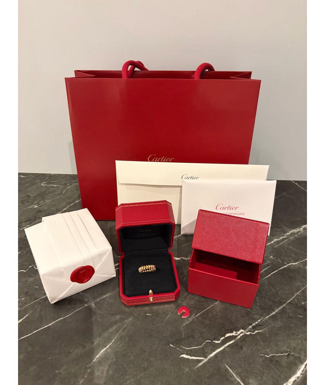 CARTIER Золотое кольцо из розового золота, фото 3