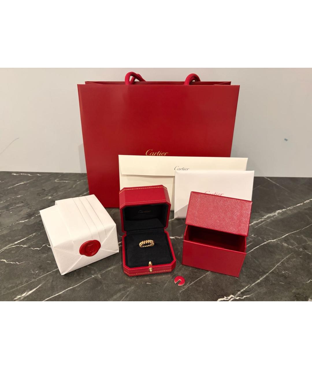 CARTIER Золотое кольцо из розового золота, фото 2