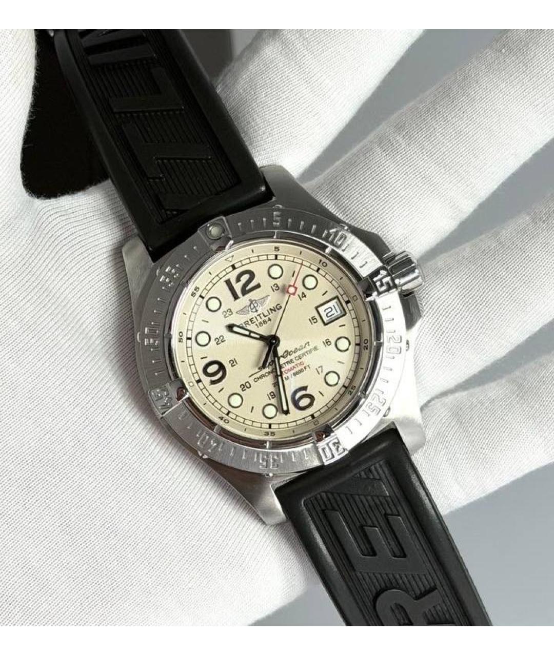 BREITLING Белые часы, фото 7