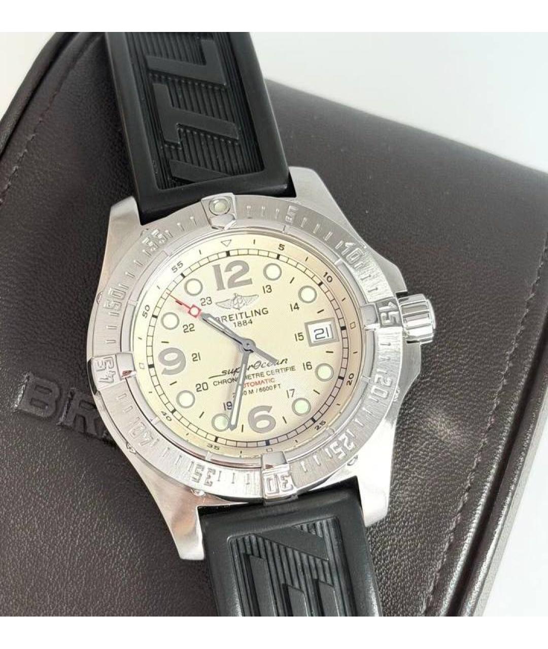 BREITLING Белые часы, фото 8