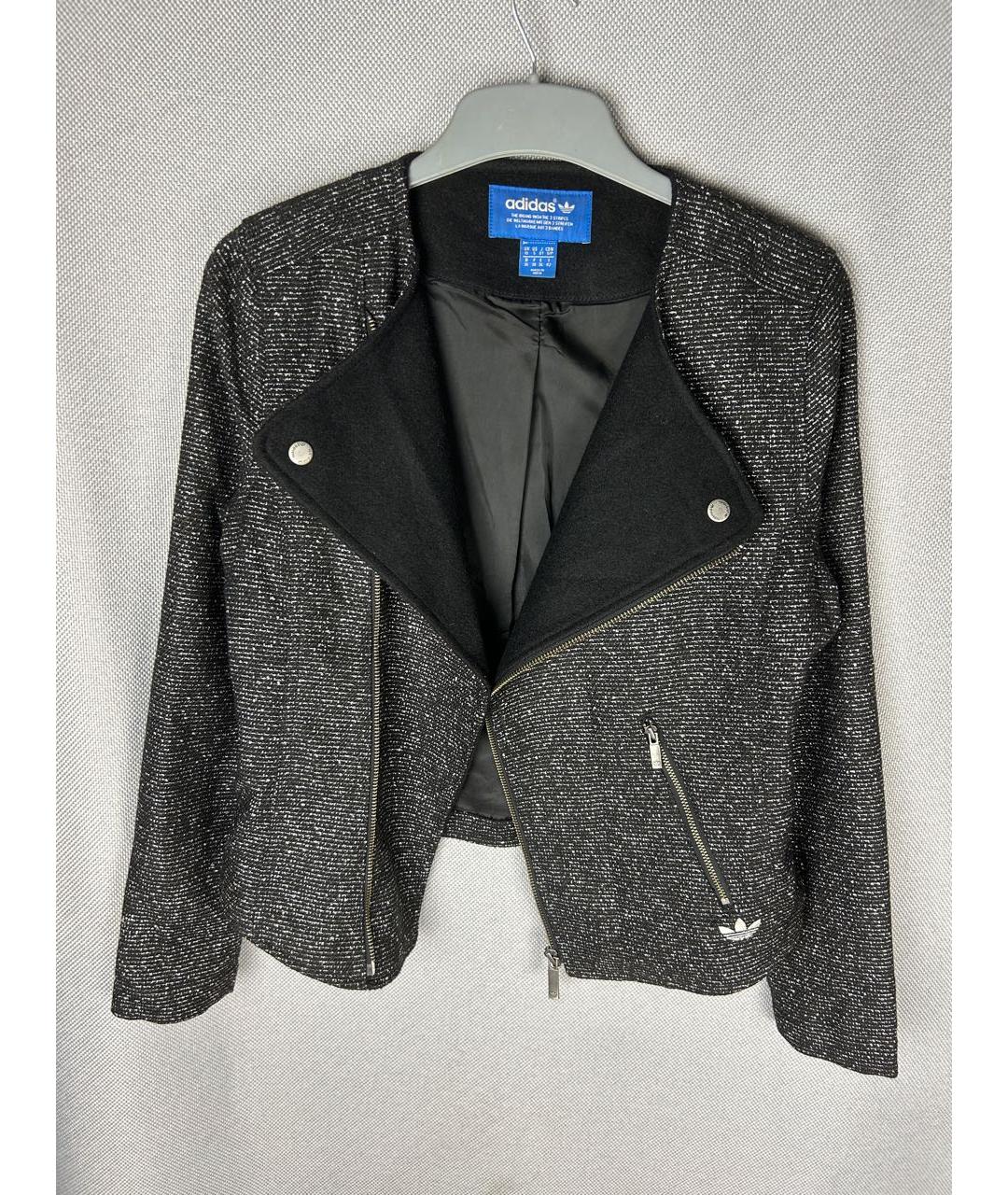 ADIDAS Серая шерстяная куртка, фото 5