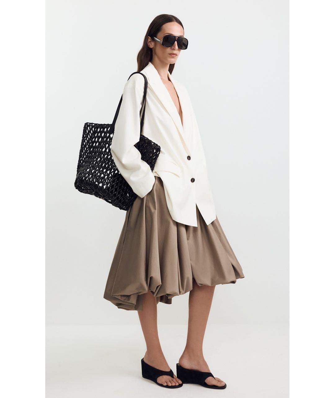 SAINT LAURENT Черная сумка тоут, фото 7