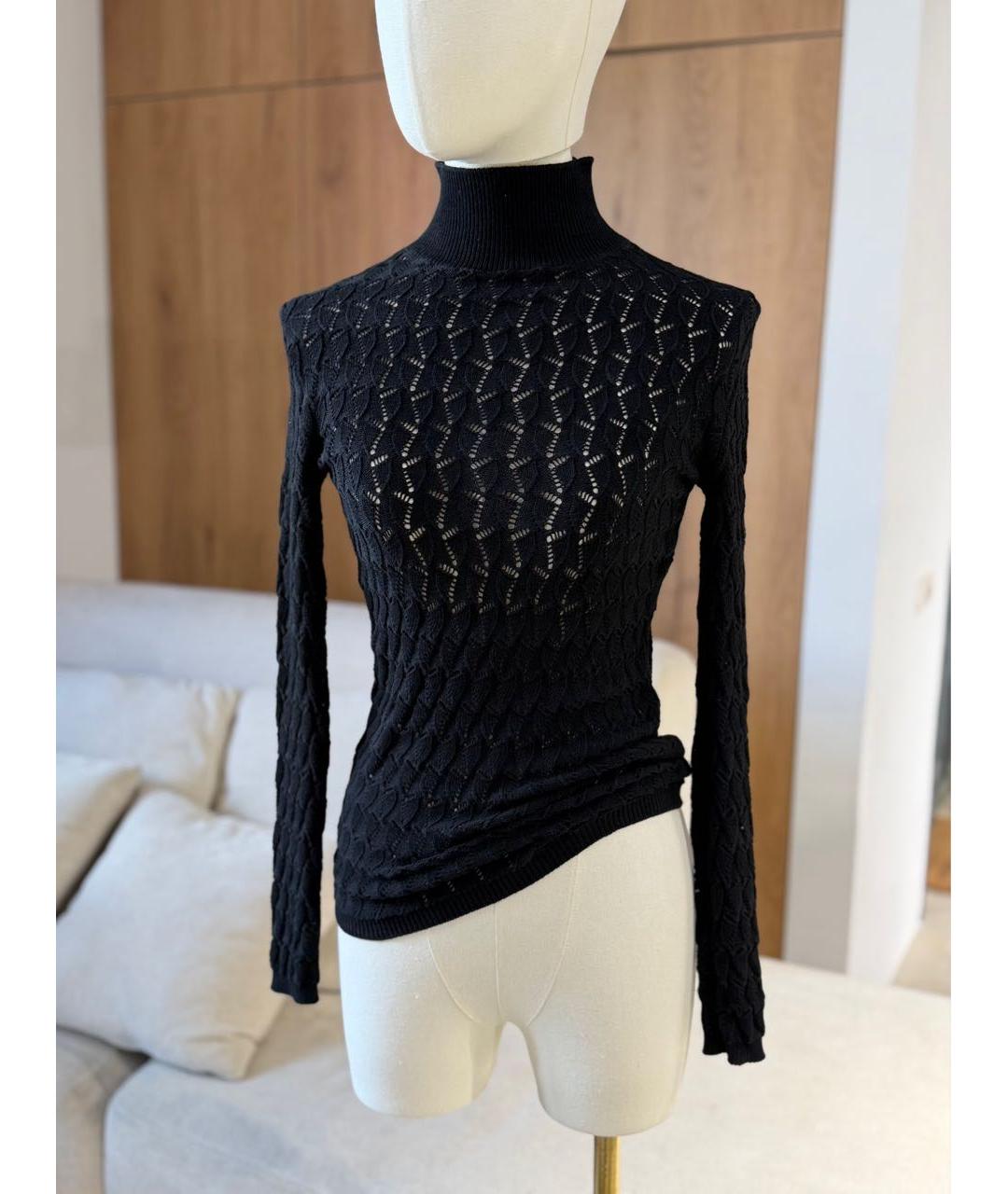 PRADA Черная водолазка, фото 2