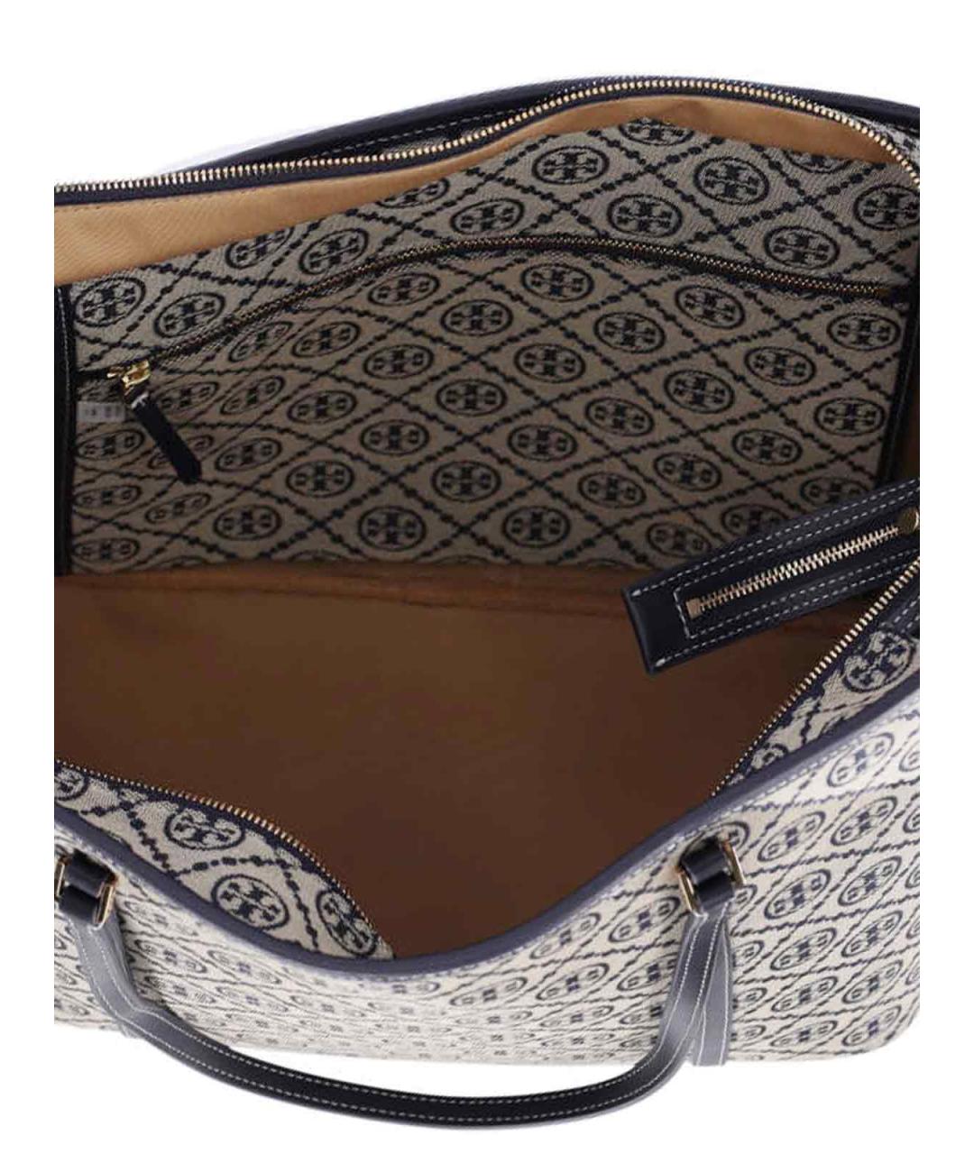 TORY BURCH Синяя сумка тоут, фото 4