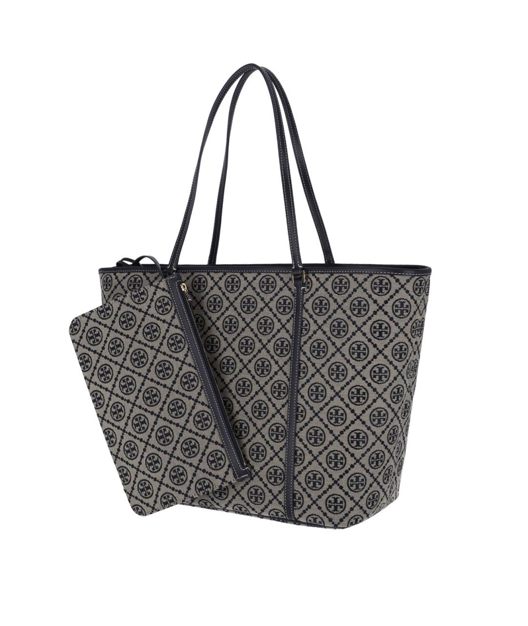 TORY BURCH Синяя сумка тоут, фото 2
