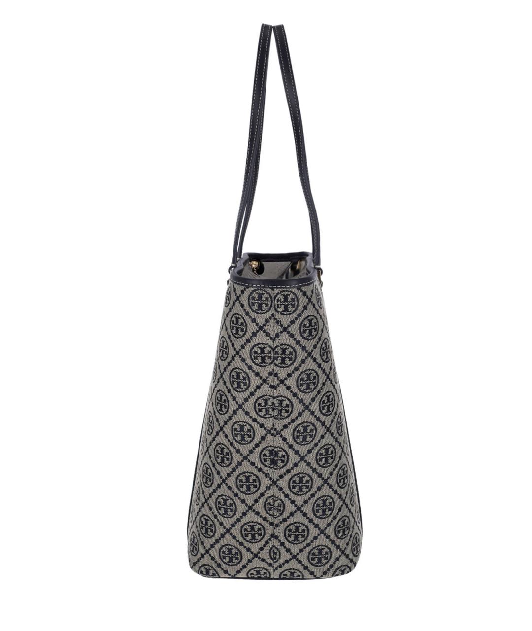 TORY BURCH Синяя сумка тоут, фото 5