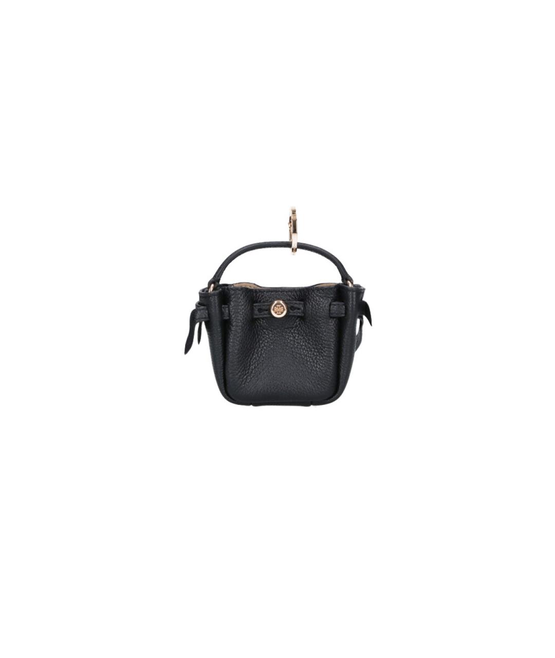 TORY BURCH Черный брелок, фото 6