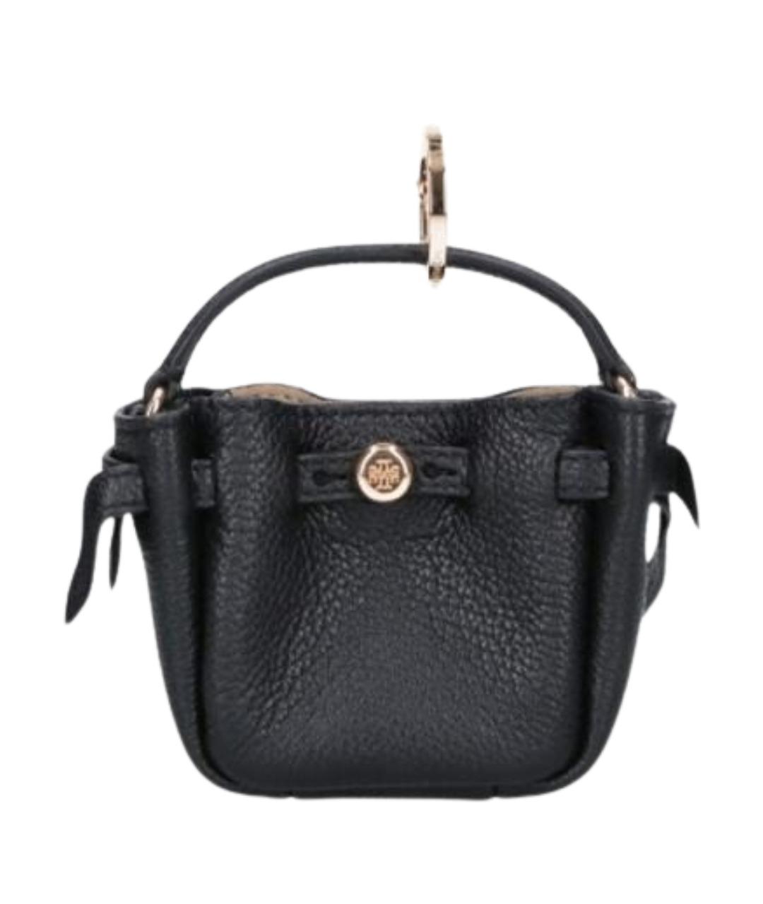 TORY BURCH Черный брелок, фото 1