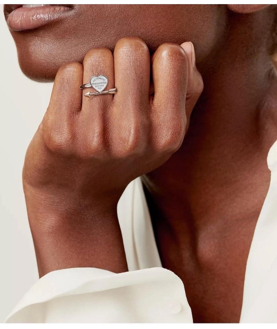 TIFFANY&CO Серебряное серебряное кольцо, фото 2