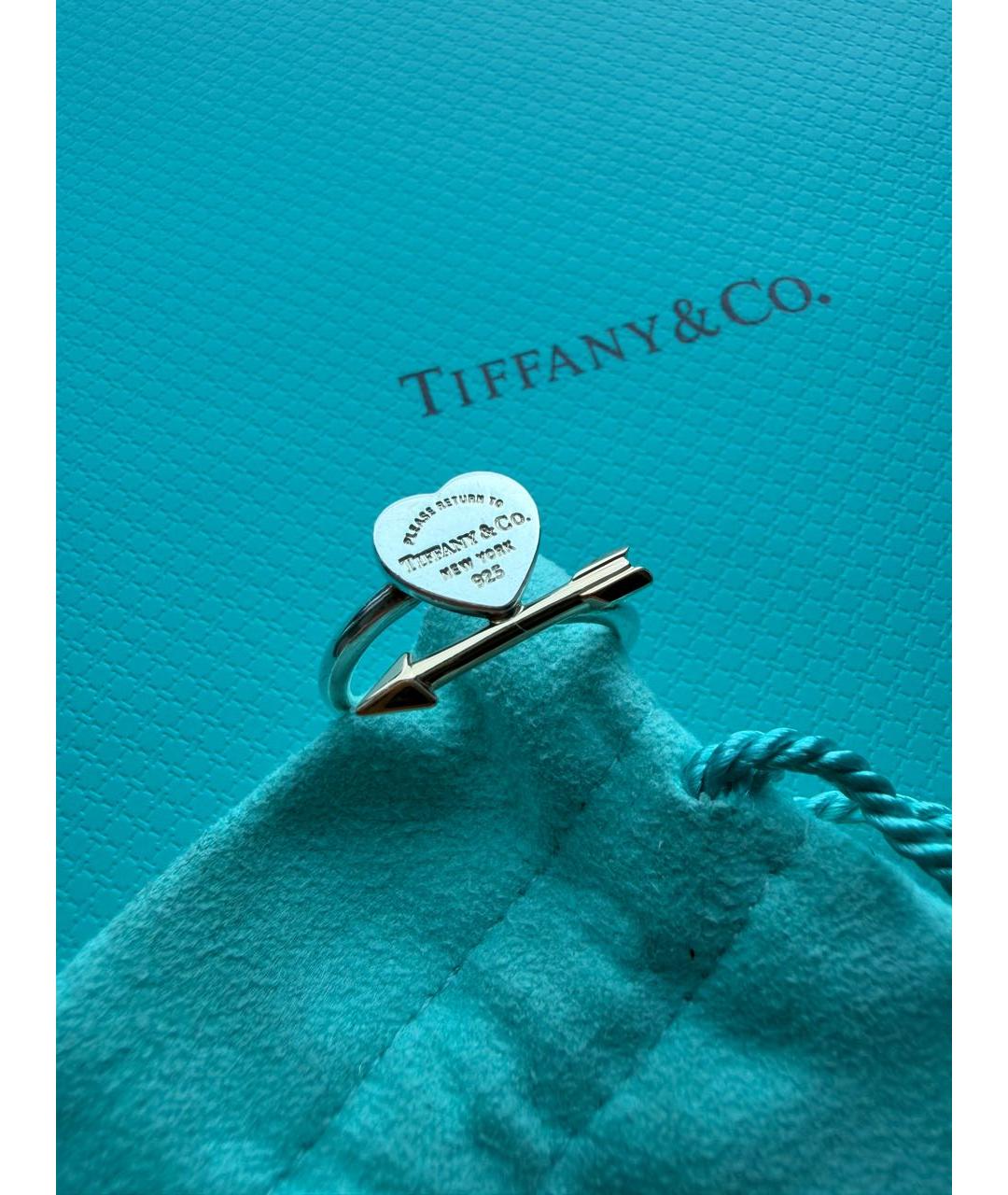TIFFANY&CO Серебряное серебряное кольцо, фото 4