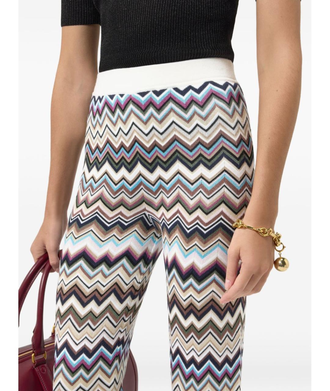 MISSONI Мульти прямые брюки, фото 2