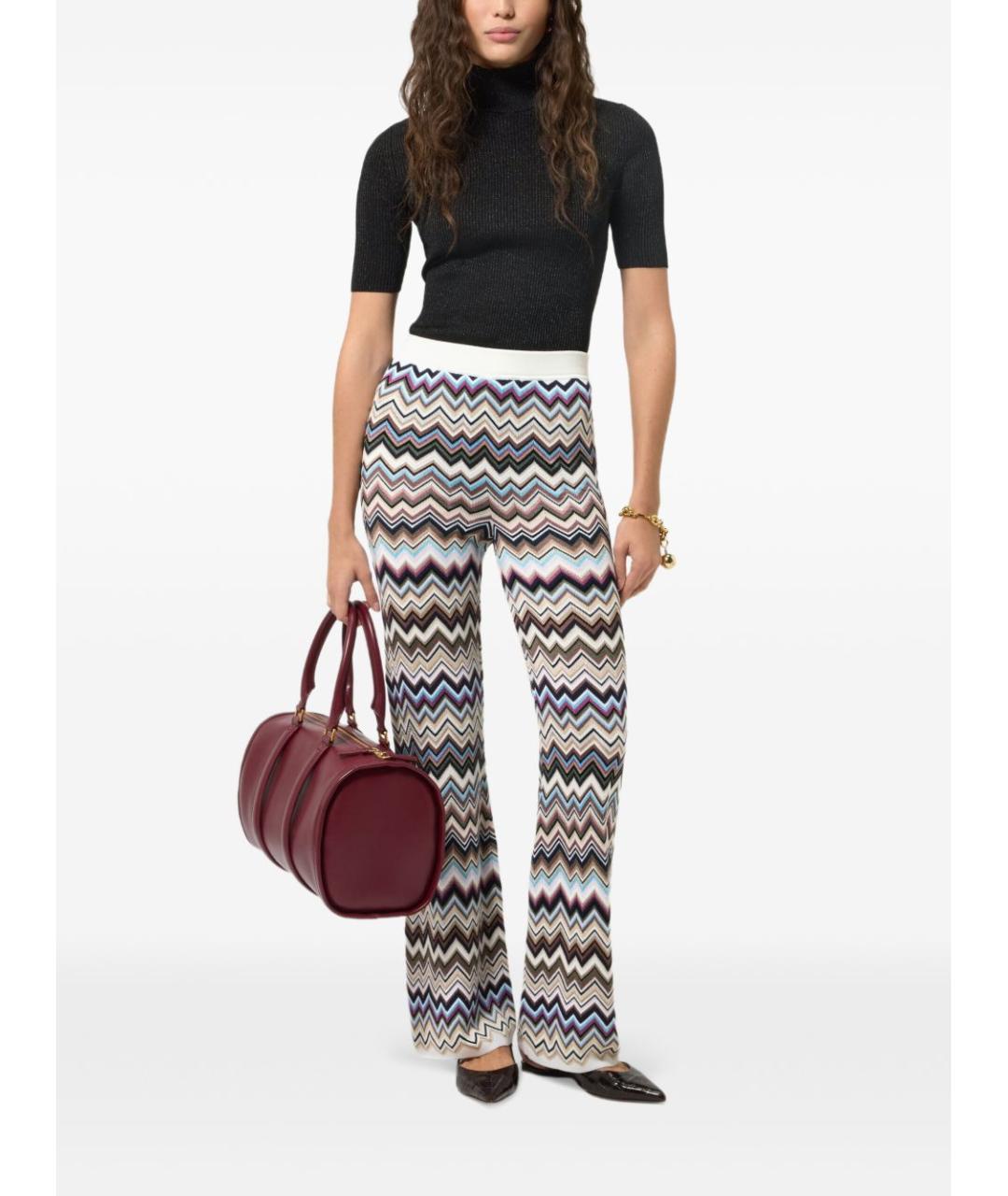 MISSONI Мульти прямые брюки, фото 3