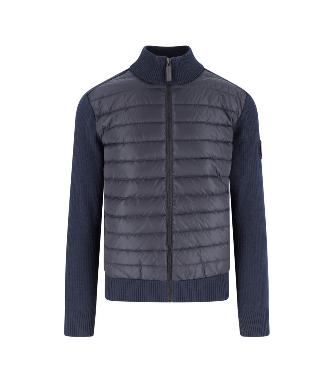 CANADA GOOSE Синяя шерстяная куртка, фото 1