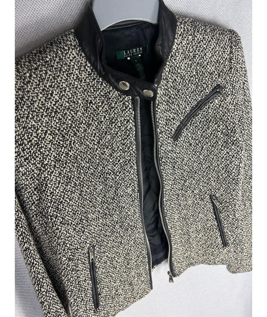 RALPH LAUREN Мульти шерстяная куртка, фото 3