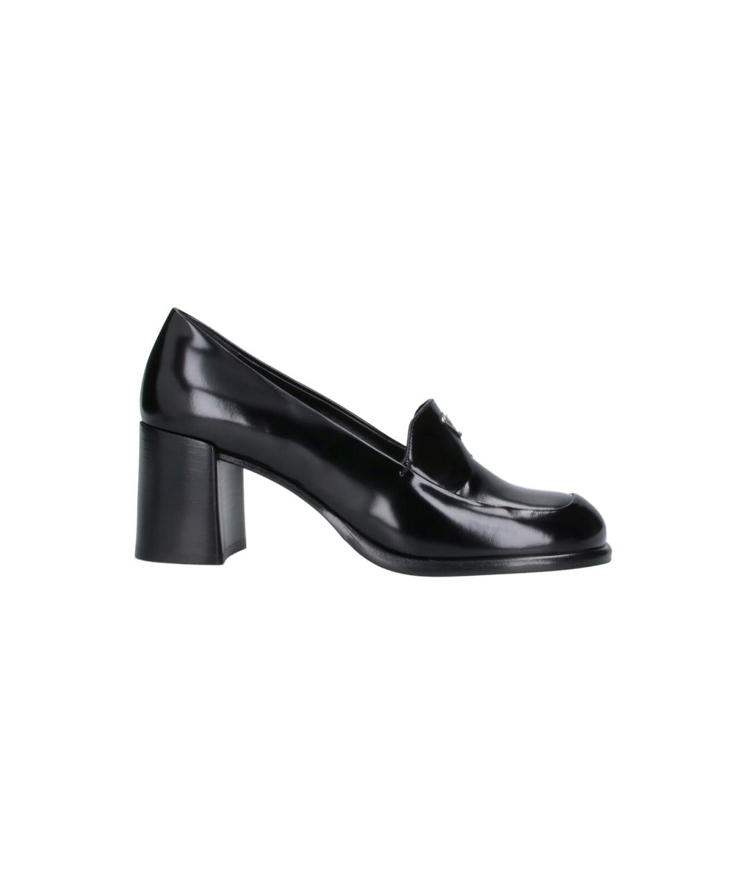 PRADA Черные кожаные туфли, фото 6