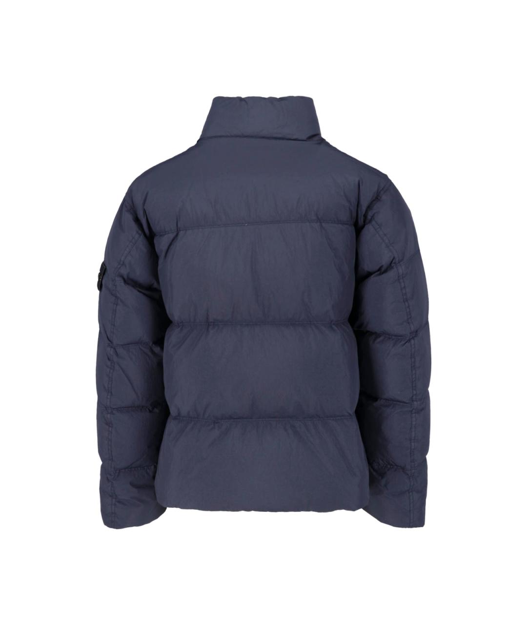 STONE ISLAND Синяя полиамидовая куртка, фото 2