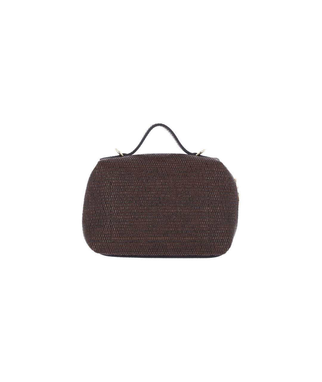 LONGCHAMP Коричневая хлопковая сумка через плечо, фото 3