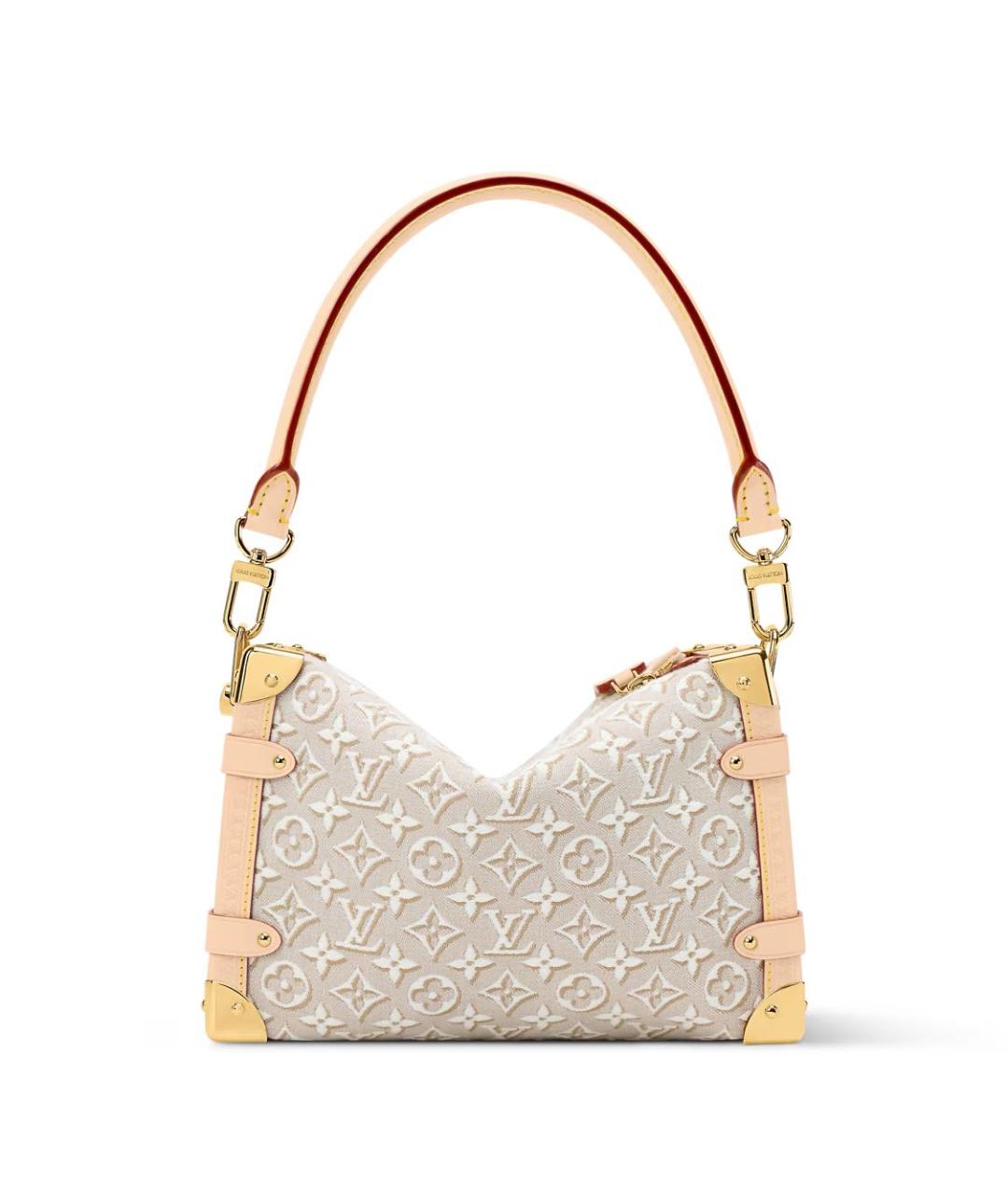 LOUIS VUITTON Бежевая сумка с короткими ручками, фото 4