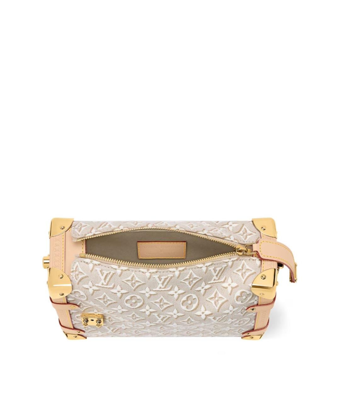 LOUIS VUITTON Бежевая сумка с короткими ручками, фото 3