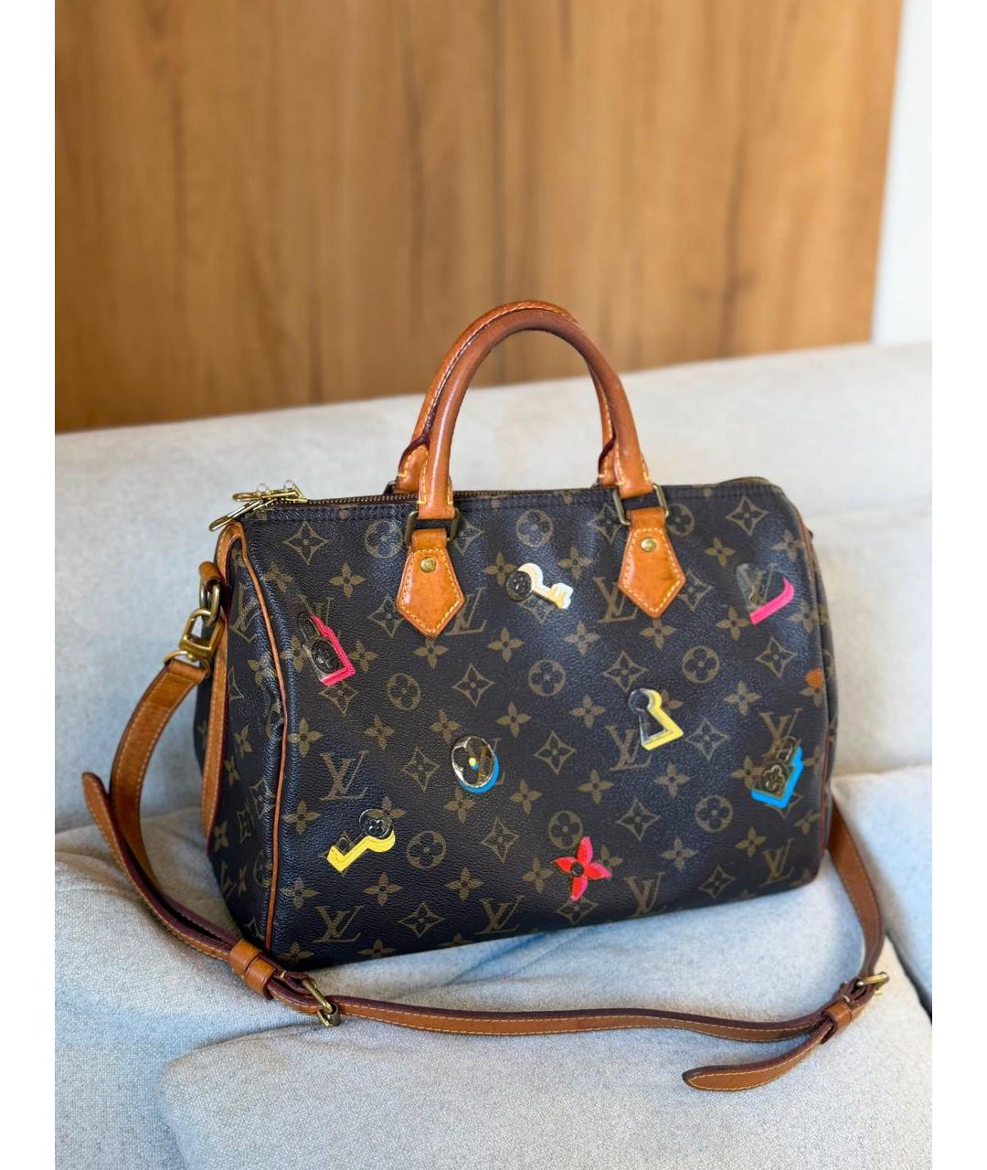 LOUIS VUITTON Мульти кожаная сумка через плечо, фото 4