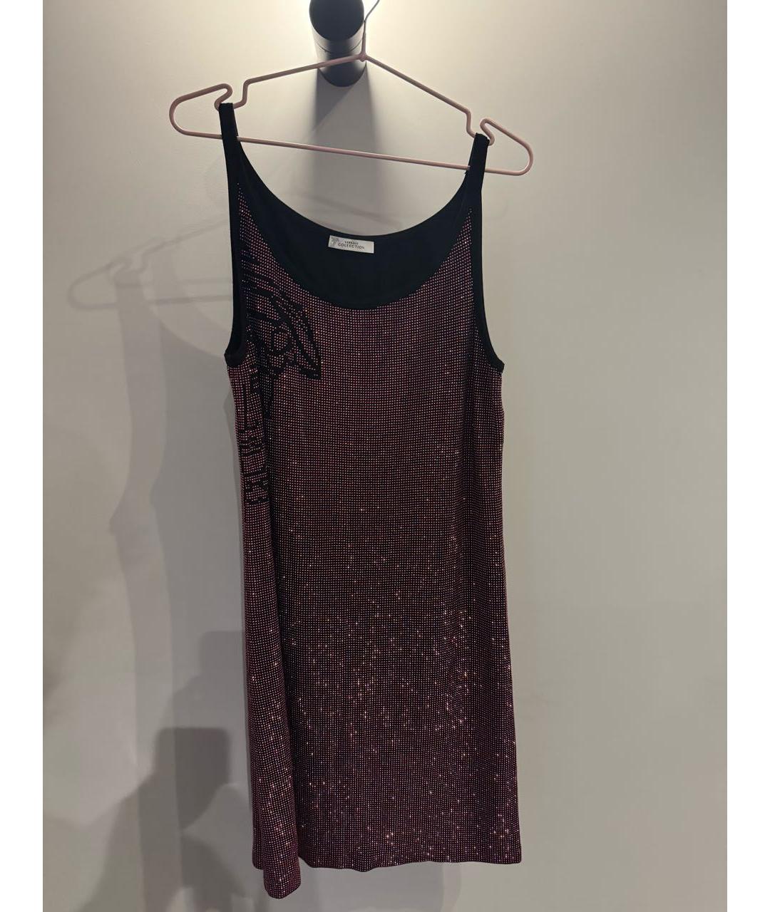 VERSACE COLLECTION Фиолетовое повседневное платье, фото 5