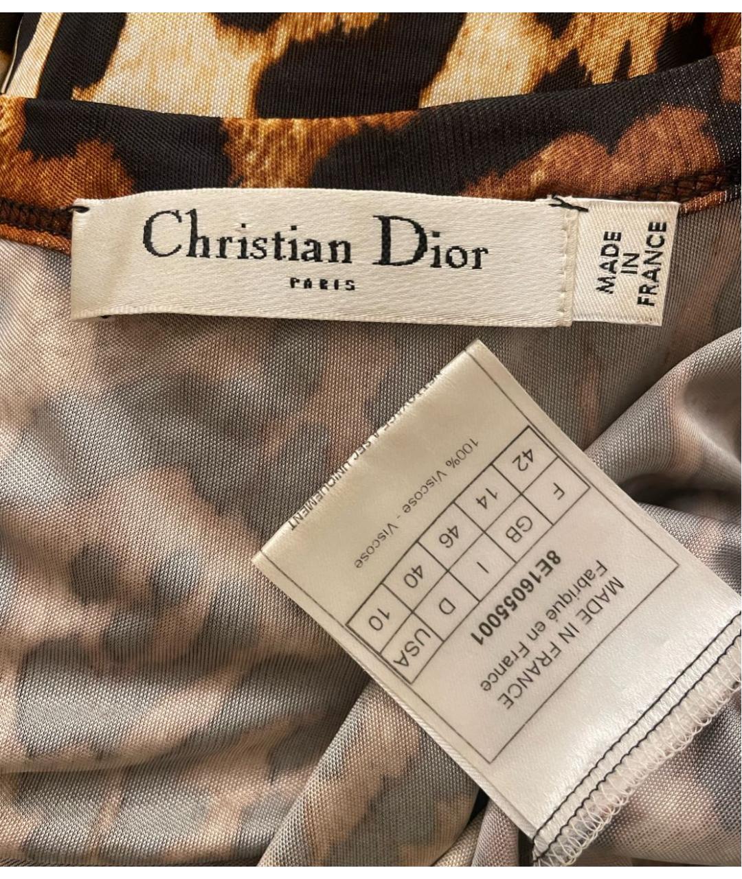 CHRISTIAN DIOR Вискозная майка, фото 3