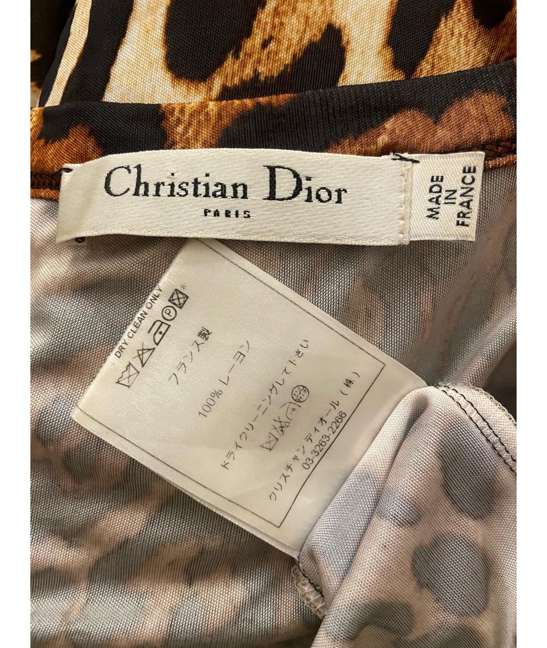 CHRISTIAN DIOR Вискозная майка, фото 7