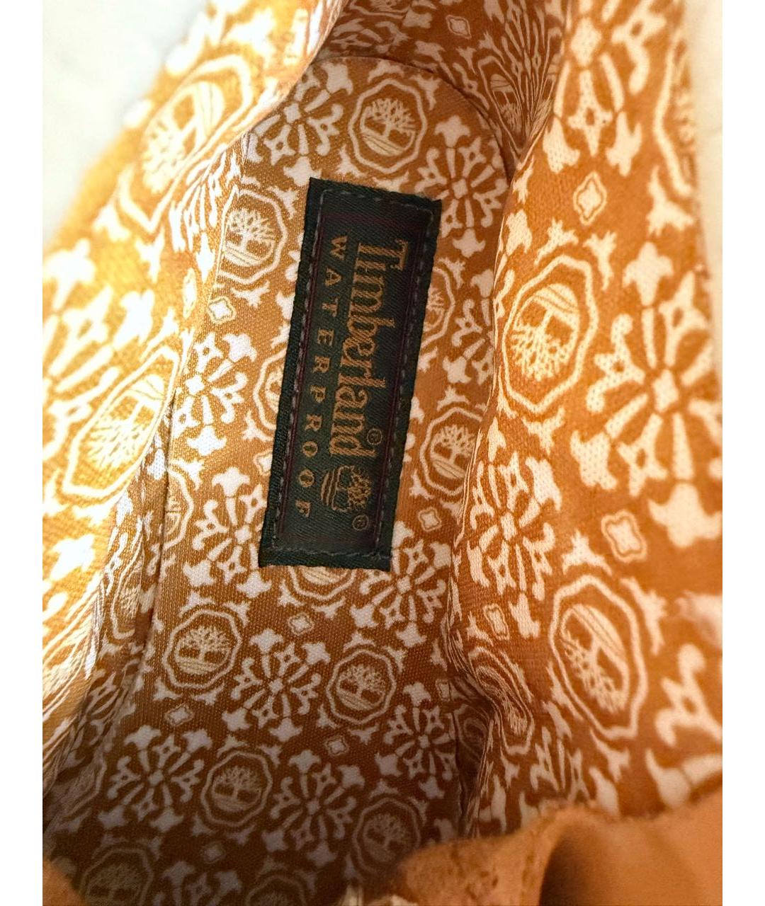 TIMBERLAND Коричневые нубуковые ботинки, фото 3