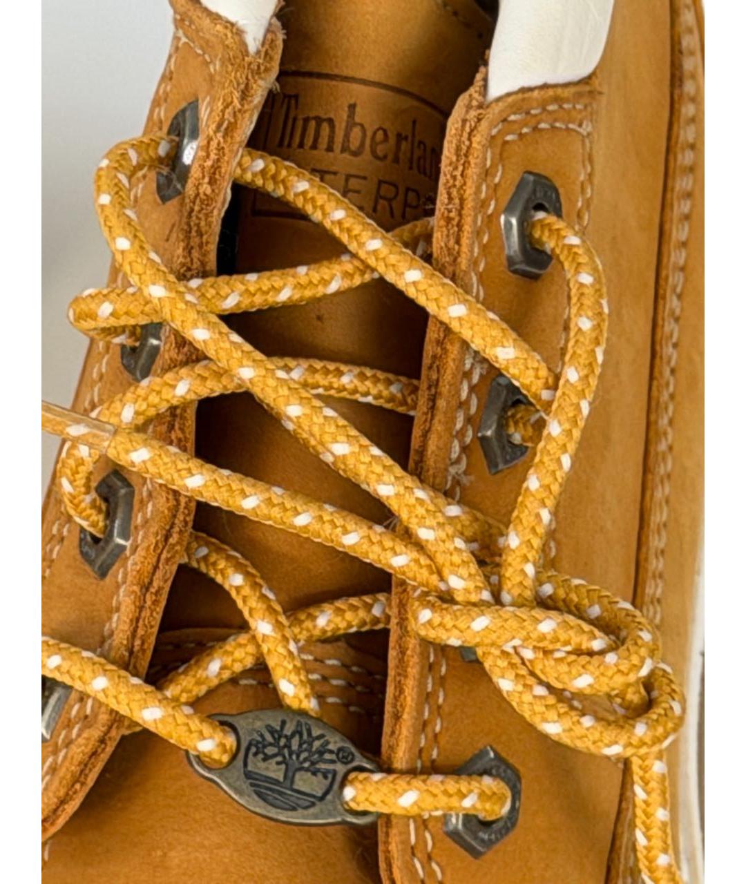 TIMBERLAND Коричневые нубуковые ботинки, фото 4