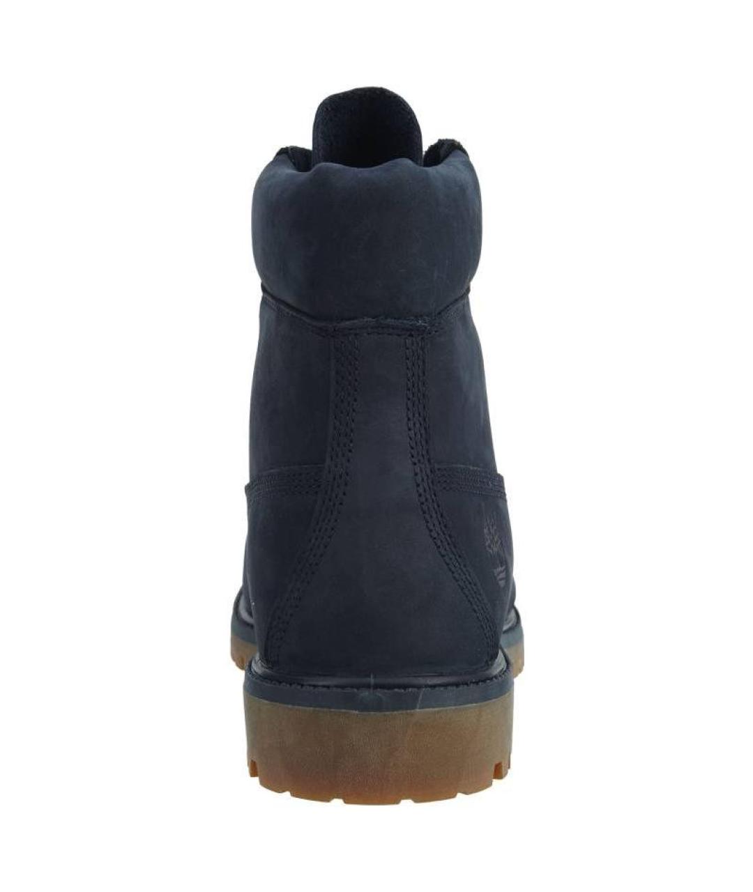 TIMBERLAND Синие нубуковые высокие ботинки, фото 4