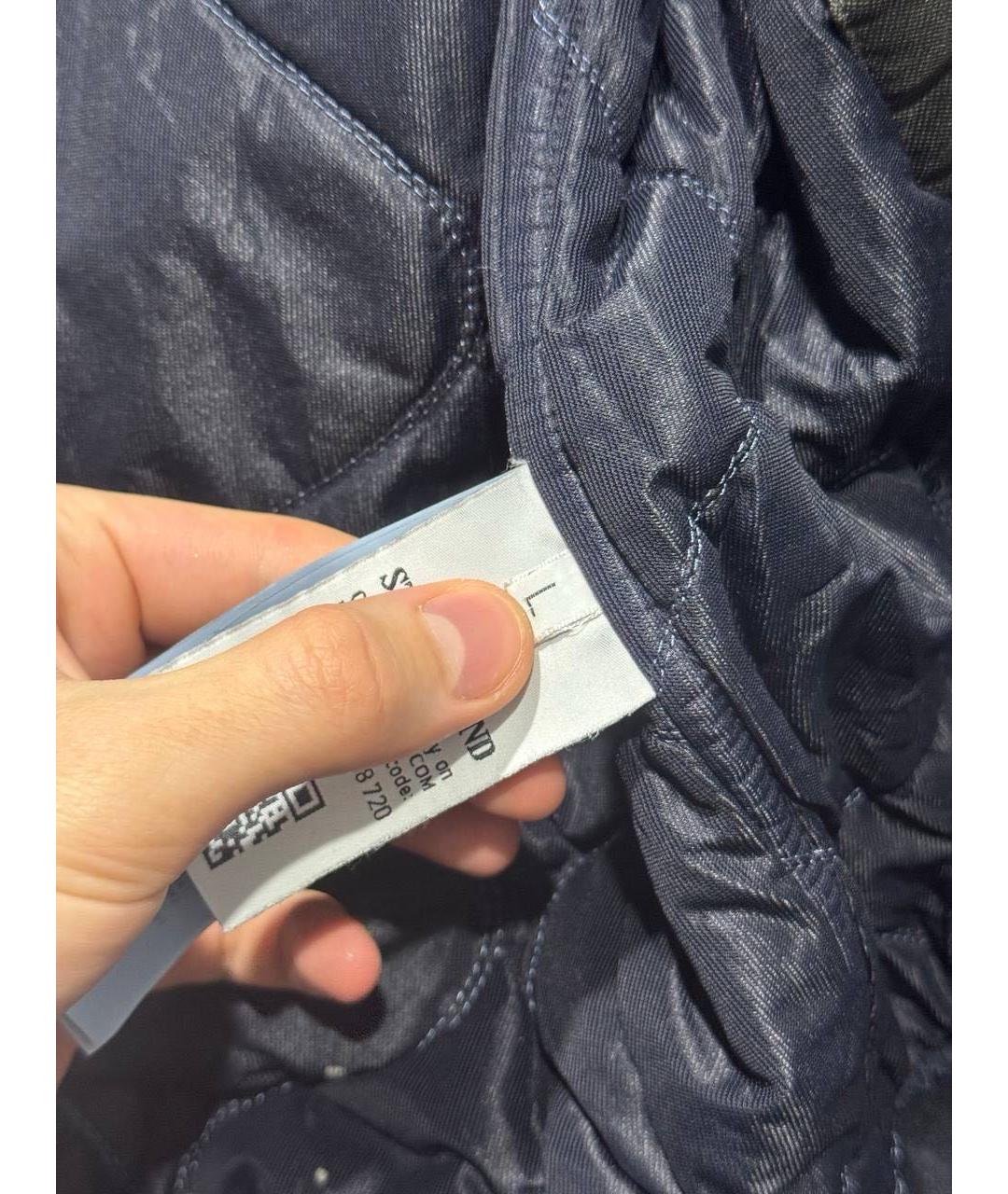 STONE ISLAND Черная куртка, фото 3