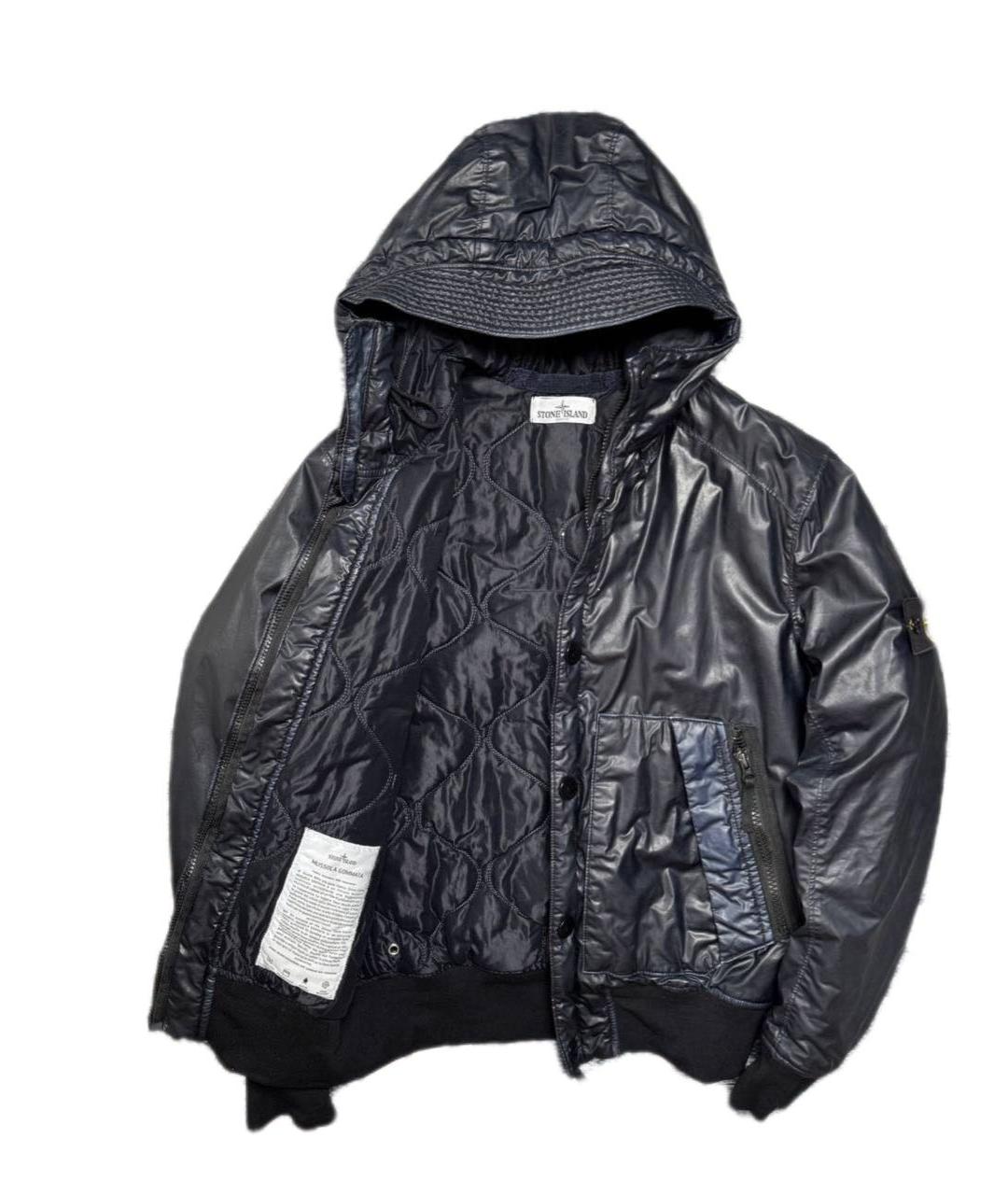 STONE ISLAND Черная куртка, фото 2