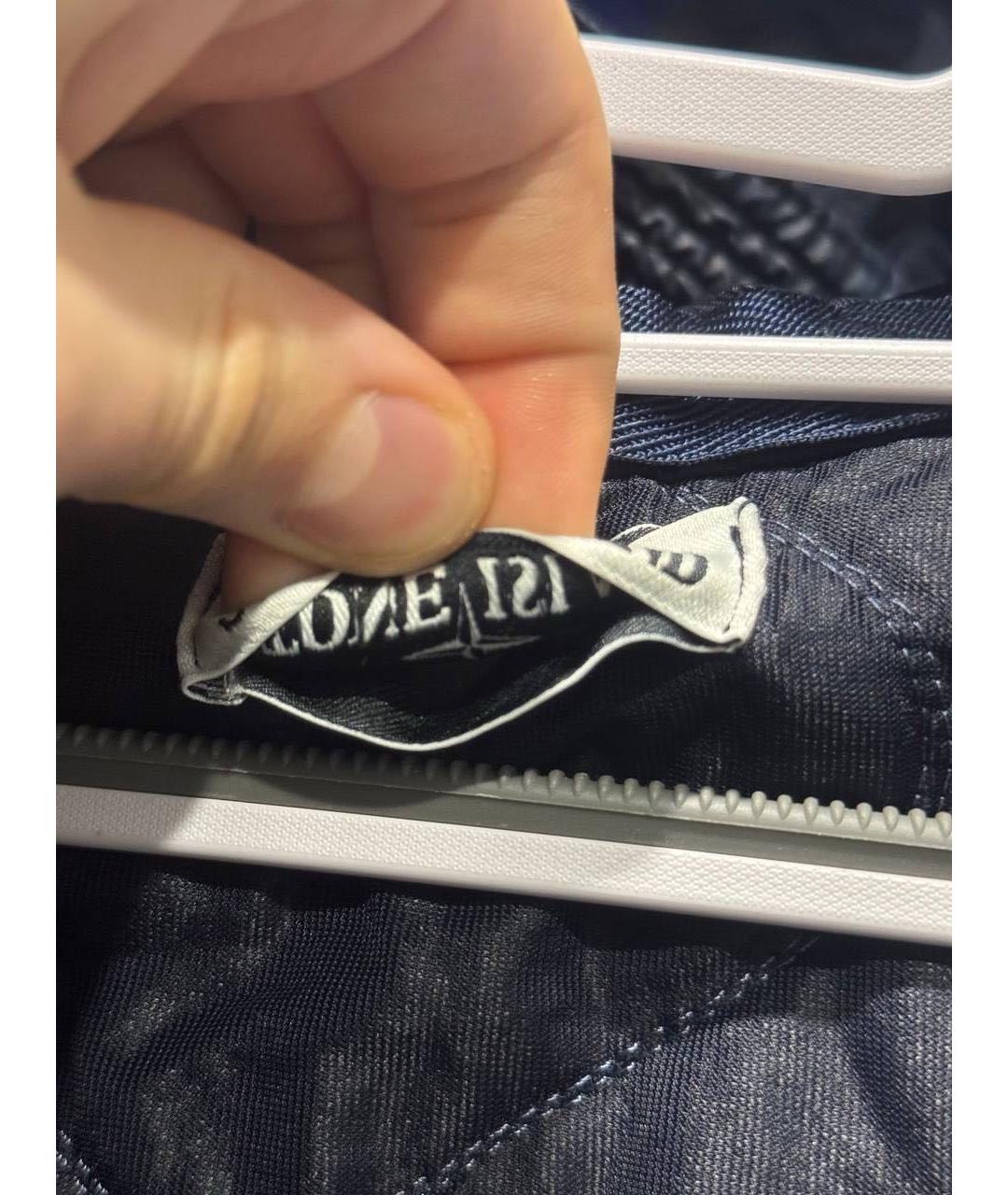 STONE ISLAND Черная куртка, фото 4