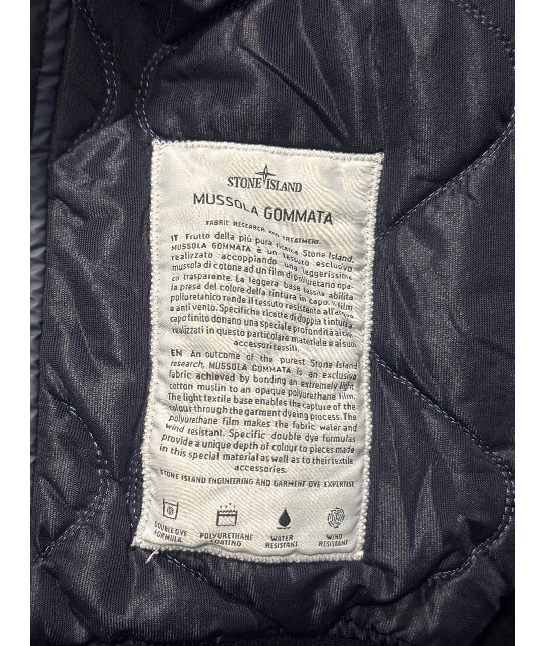 STONE ISLAND Черная куртка, фото 5