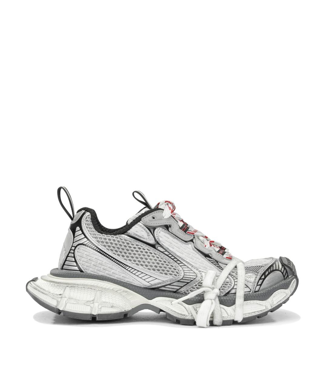 BALENCIAGA Серые синтетические кроссовки, фото 1