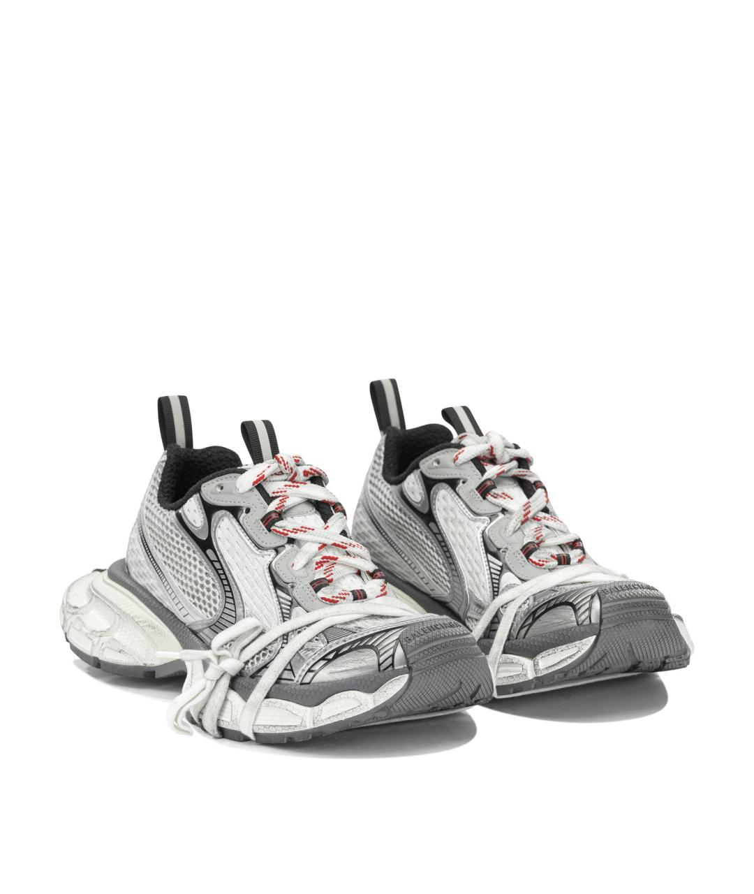 BALENCIAGA Серые синтетические кроссовки, фото 2