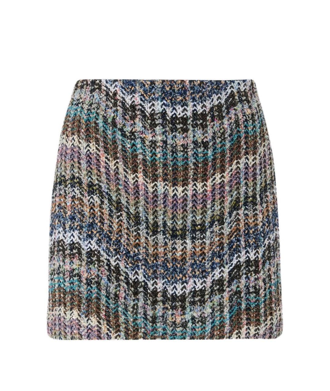 MISSONI Мульти полиамидовая юбка мини, фото 1