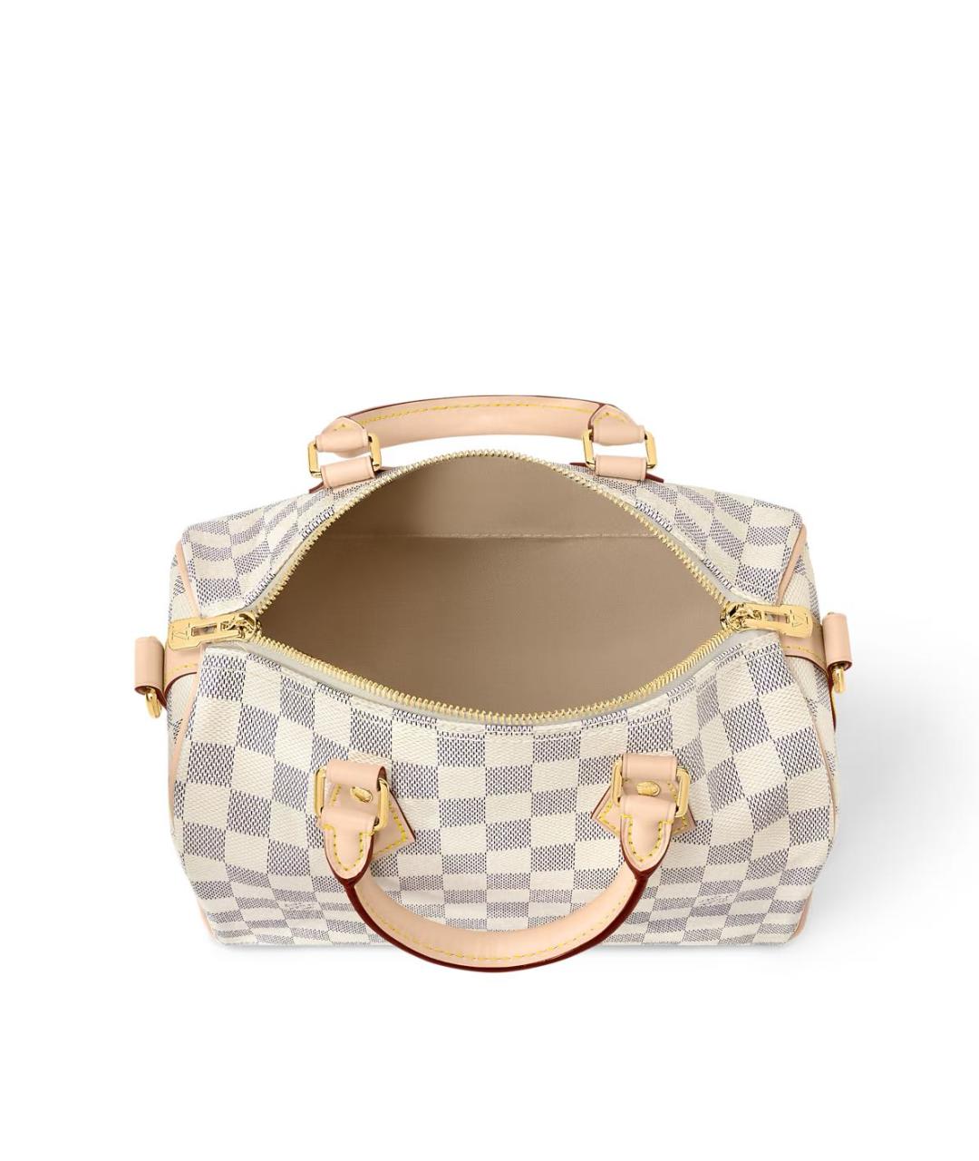 LOUIS VUITTON Бежевая сумка тоут из канвы, фото 3