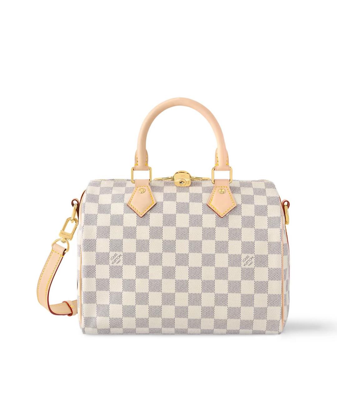 LOUIS VUITTON Бежевая сумка тоут из канвы, фото 5