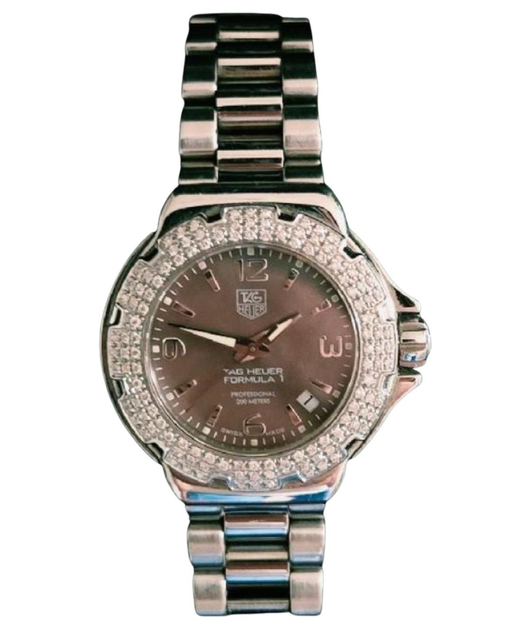 TAG HEUER Коричневые часы, фото 1