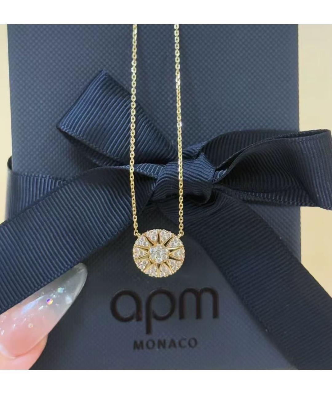APM Monaco Золотая подвеска, фото 5